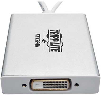 Tripp Lite Keyspan Mini Displayport ל- VGA/DVI/HDMI, All-in-One DP 1.2 מתאם ממיר, תואם Thunderbolt 1 & 2, 4K HDMI
