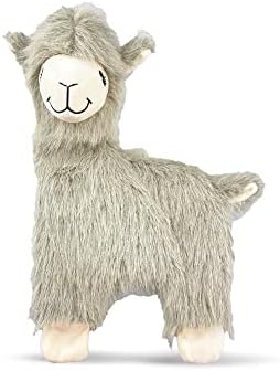 ציוד חיית מחמד של ננדוג שלי BFF Alpaca Crincle Toy צעצוע-צעצוע גור קטיפה עבור גזעים קטנים ובינוניים שאינם אגרסיביים-צעצוע