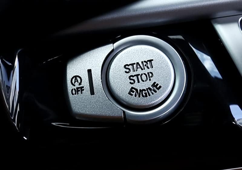 מדבקת כיסוי כפתור התחלה חדשה של מגן תואמת ל- BMW X6 F16 2015-2019
