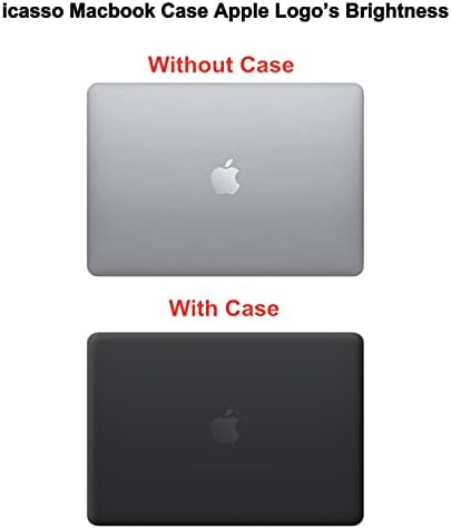 ICASSO CASE תואר עם MacBook Pro 16 אינץ '2021 שחרור A2485 M1 Pro / M1, כיסוי מגן דק עם כיסוי מקלדת ומגן מסך