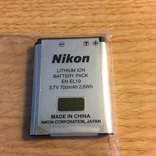 Nikon EN-EL19 סוללה נטענת לבחירת מצלמות ניקון