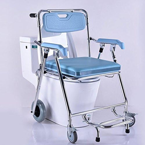 מולו קשישים כיסא גלגלים שידה מתקפל נייד אסלת מושב אסלת אמבטיה כיסא בהריון נשים שידה כיסא