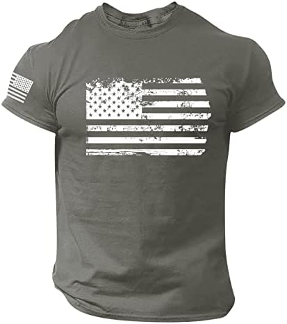 פטריוטית חולצות לגברים, אמריקה פטריוטית דגל גברים של חולצות, גברים פטריוטית חולצה קצר שרוול 4 ביולי