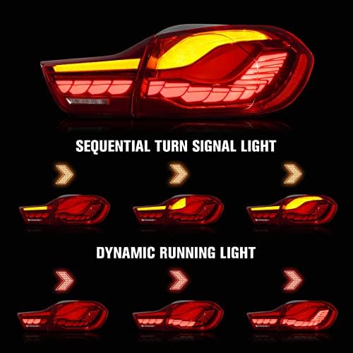 OLED Taillight Tail Brake Light Assembly for BMW 2014-2020 M4 4 Series GTS F32 F33 F36 F82 F83 428i 430i 435i