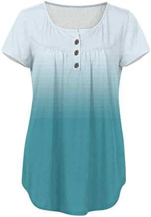 חולצות גדולות לנשים, סתיו קלאסי חצי שרוול חולצות נשים עסקים טוניקה מתאים עגול צוואר חולצות לפרוע