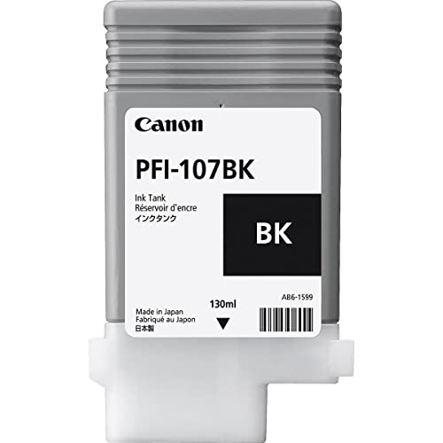 CANON 4X PFI-107 130 מל מיכל דיו עבור CANON IPF680/685/780/785, שחור