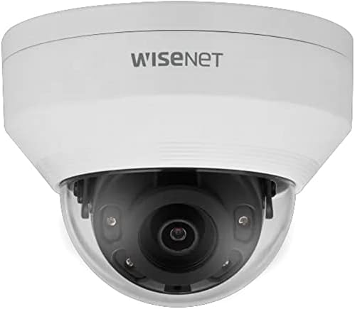 Hanwha Techwin LNV-6012R WISENET 2MP IR IR מצלמת כיפה חיצונית, לבן, מכשיר הדמיה של CMOS 1/2.8 אינץ