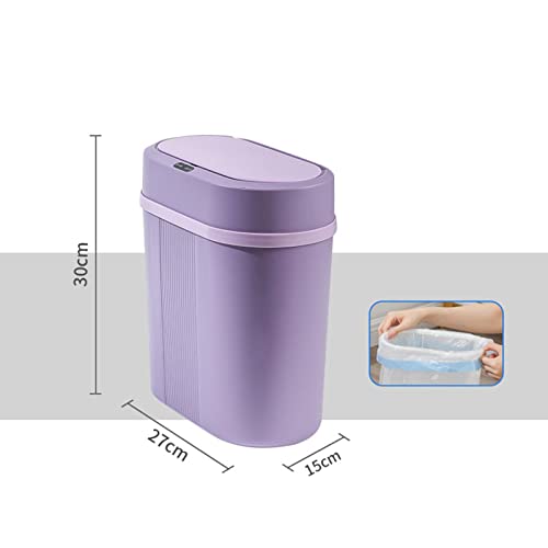 פח אשפה חכם קולקולו 12 ליטר עם מכסים דלי אחסון פח אשפה לשירותים במשרד
