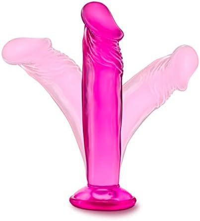סומק 6.5 דילדו קטן - כוס יניקה - רצועה על רתמה תואמת - דונג - צעצוע מין לנשים - צעצוע מין למבוגרים
