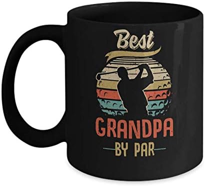 בציר הטוב ביותר סבא על ידי נקוב אבות יום מצחיק גולף מתנה ספל קפה ספל 11 עוז קפה ספל