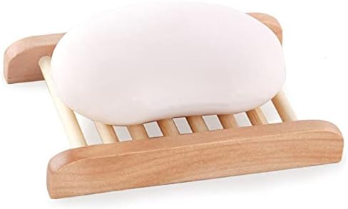 WOIWO 2 PCS אביזרי אמבטיה הוואי מחזיק סבון בעבודת יד צלחת סבון עץ טבעי מחזיק סבון מעץ קופסת סבון