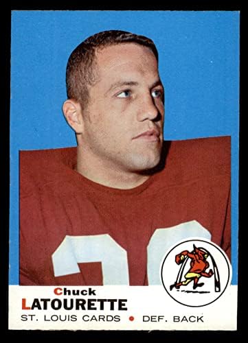 1969 Topps 112 Chuck Latourette St. Louis Cardinals-FB NM/MT Cardinals-FB אורז