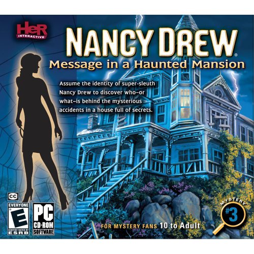 ננסי צייר הודעה באחוזה רדופה - משחק מחשב Windows