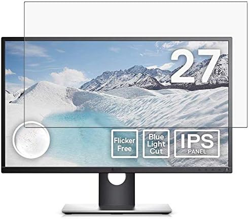 סרט מגן מסך פרטיות של פרטיות, התואם ל- Dell Monitor 27 P2717H אנטי ריגול TPU Guard （לא מגני זכוכית מחוסמים）