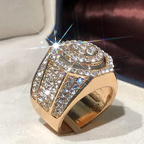 יפה בת כוכב טבעת אופנה ייחודי גברים של טבעת בגיל ההתבגרות בנים אישית יהלומי טבעת יום הולדת תכשיטים