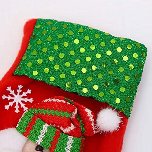אבאודם תיק כפפות סוכריות שקיות סכום מחזיק חג המולד קישוט