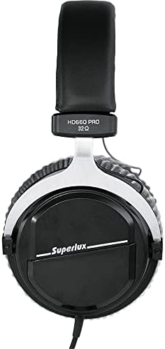 Superlux HD660PRO-32 אוזניות צג מקצועי אטום עכבה 32Ω מודל