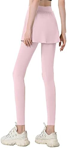 מכנסי טרנינג נשים שתי חתיכות של מכנסי יוגה מזויפים מתיחה רזה יוגה מכנסיים גבוהים חותלות עליונות