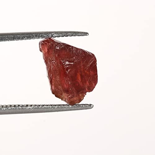 Gemhub 3.50 CT אדום גרנט ריפוי טבעי אבן חן גבישית לאבן, ליטוש, ריפוי