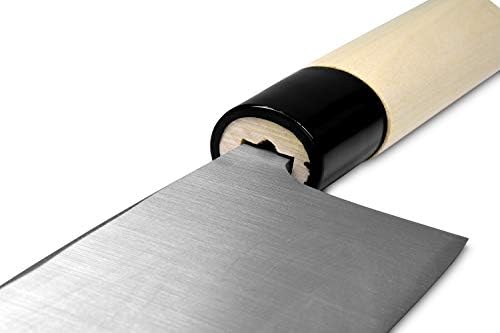 סקי יפן צובאזו סכין סושי יפנית סכין, סכין דה -דה -נירוסטה מפלדת אל חלד, ידית שיראקי, 150 ממ