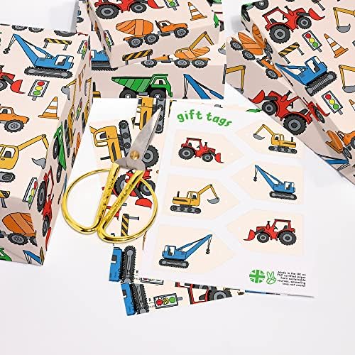 מרכזי 23 יום הולדת ילד גלישת נייר-בנייה-בניית אתר-מתנה לעטוף גיליונות - ילדים גלישת נייר-מגיע עם
