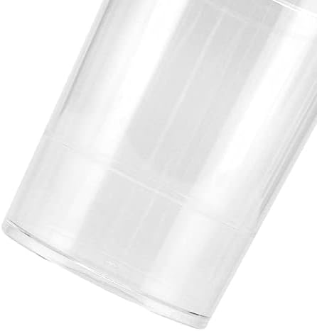 PingeUi 150 חבילה כוסות קינוח מיני עם כפות, 3 גרם כוסות יורה פלסטיק ברורות, כוסות קינוח עגולות של 90 מל,