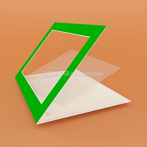 מסגרת תצלום של מסגרת תמונה של נייר ירוק A3 מסגרת צילום 4 חלקים מכל חבילה