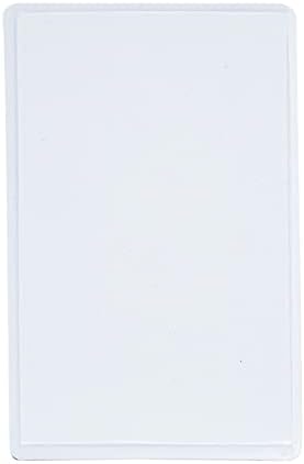 Juvale 24-Pack 2x3 מסגרות תמונה מגנטיות למקרר, ארון, משרד, כיתה, גודל ארנק שרוולי כיס לאומנויות ומלאכה, מחזיק