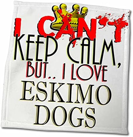 3 דרוז אני לא יכול לשמור על רגוע, כלבי אסקימו - מגבות