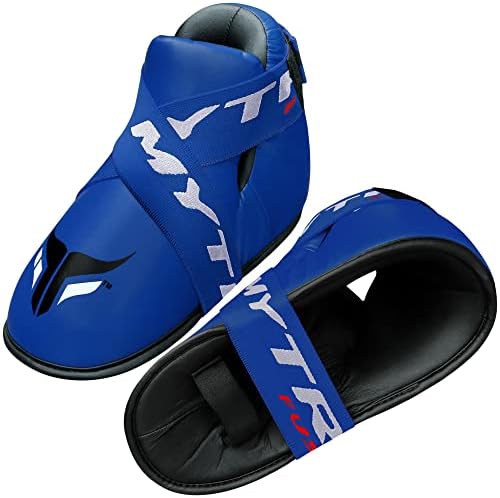 Mytra Fusion Semi מגפי קשר מגפיים קיקבוקסינג רפידות כפות רגליים לבעיטות בוערות נעליים MMA MAAY תאילנדי אימוני