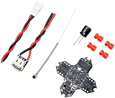 JHEMCU GSF405A-BMI 4-in-1 F4 בקר טיסה AIO 1-2S ESC 5A מקלט ELRs מובנה 2.4GHz