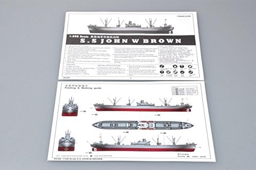 חצוצרן בקנה מידה 1/350 ספינת החירות של ג ' ון וו בראון