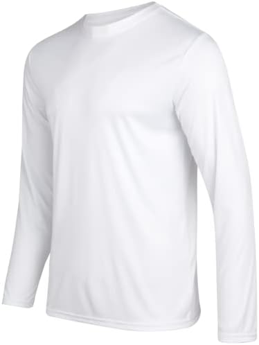 חולצת טריקו אתלטית של Ixtreme גברים-4 חבילות ביצועים פעילים טי יבש טי ספורט
