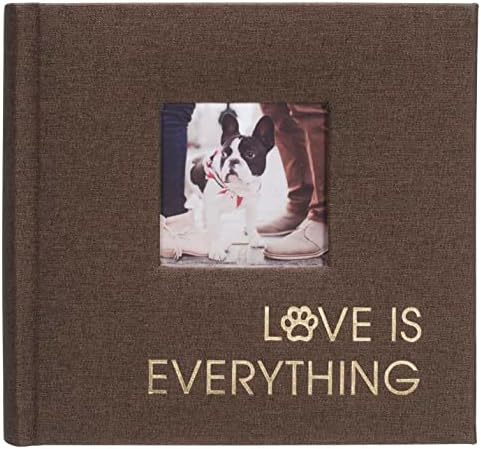 עיצובים בינלאומיים של מלדן 1 למעלה 4x6 אהבה היא הכל אלבום צילום בד חום מחמד עם אזורי כתיבת תזכיר כיס קשיח