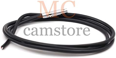 McCamstore FGG.00B.305 כבל חשמל 5PIN לכבל ALEXA MINI AUDIO כבל לא גמור 100 סמ בשחור