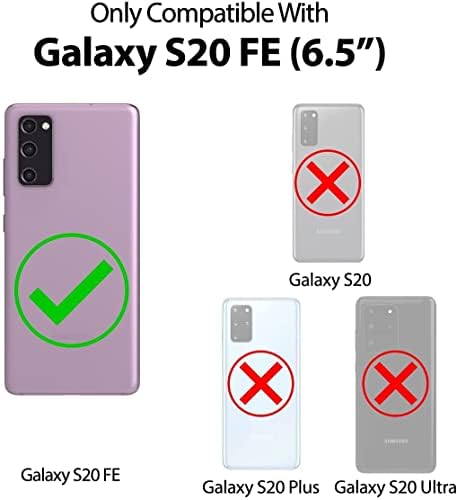 Awzhydt Galaxy S20 Fe מארז לאסטרונאוט מעמד, מיועד ל 6D Galaxy S20 Fe 4G/5G Case, רך TPU מגן אטום זעזועים