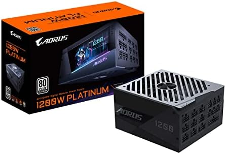 Gigabyte gp-ap1200 בערב 1200W 80 פלוס פלטינום מוסמך אספקת חשמל מודולרית לחלוטין