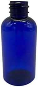2 עוז בוסטון בוסטון בקבוקי פלסטיק -12 חבילה לבקבוק ריק ניתן למילוי מחדש - BPA בחינם - שמנים אתרים - ארומתרפיה