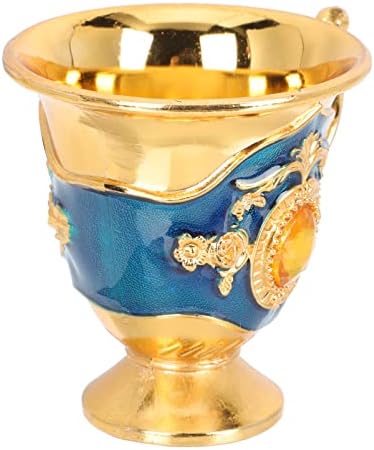 קבילוק 2 יחידות בודהיסטי מלכות ברונזה ספל: כחול ליקר קוקטייל כלי חדש כוסות רויאל כוס: גביעים אש להקריב
