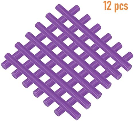 Pocmkeas 12 PCS מיני מקלות דבק חם 0.27 אינץ