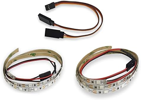 רצועת אור LED של מוהרו לשלדת רכב RC גוף משאית גוף מטוס כנף קבוע מטוס כנף מעופף