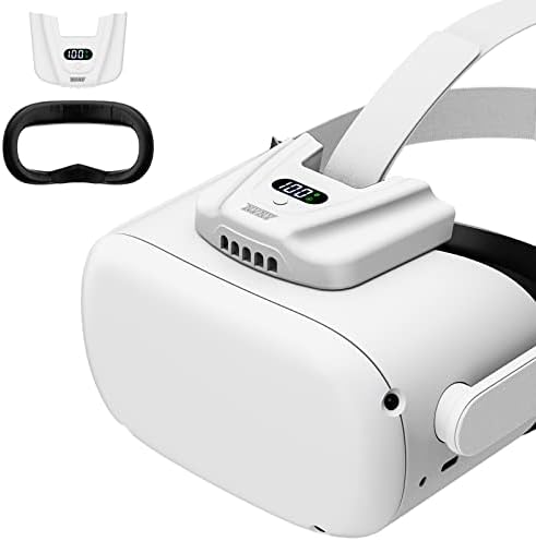 אוהד NVNV VR עבור Oculus Quest 2 ， אביזרי VR עבור Quest 2, מתאים למשחקי כושר, אימון ומשחקי VR אינטנסיביים
