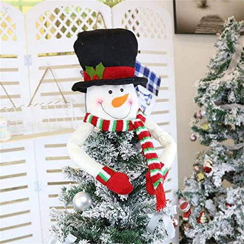 עץ חג המולד טופר חמוד כובע עליון חמוד קישוטי עץ מסיבת חורף קישוט SGCABIDFBZCO4K