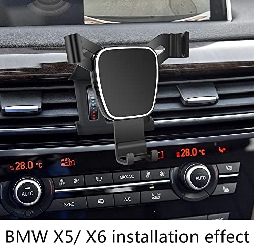 מחזיק טלפון לרכב לונקין לשנים 2014-2018 BMW X5 X6 SUV SDRIVE35I XDRIVIVIVE35I 40E 35D F15 F16