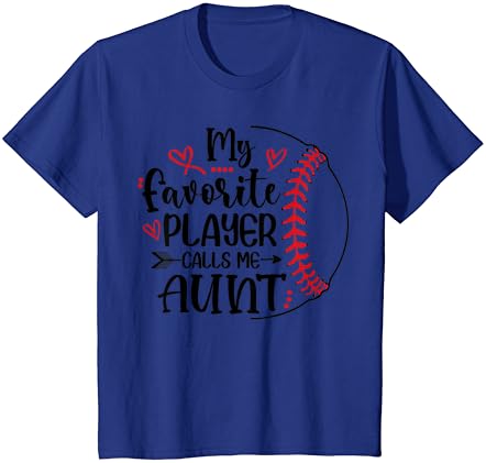 שחקן הבייסבול האהוב עלי קורא לי חולצת טריקו של דודה