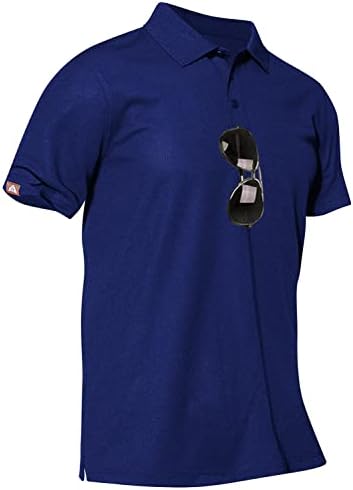 מורדנג גברים של גולף פולו חולצה כושר רגיל מהיר יבש ביצועים טקטי חולצות קצר שרוול ג ' רזי טניס חולצה