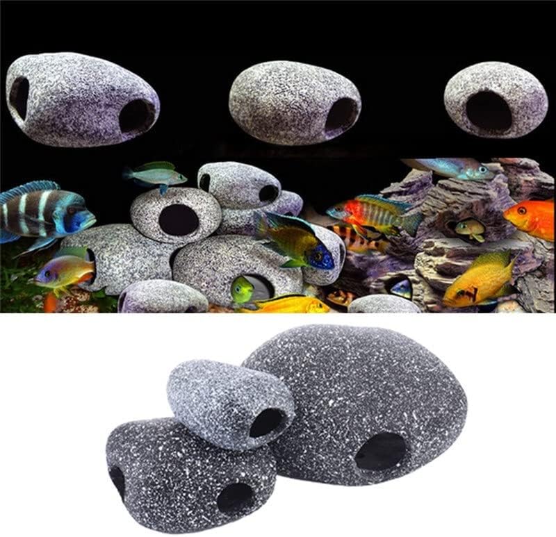 אקווריום אבן קרמיקה מערת אקווריום דגי טנק סרטן שרימפס מערת קישוטי קישוטי קישוטי גינון