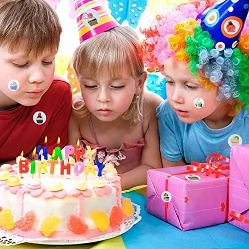 הונביי 1200 יחידות דקורטיבי הקאפקייקס מדבקות עוגת יום הולדת מדבקות מורה גמול מוטיבציה מדבקות