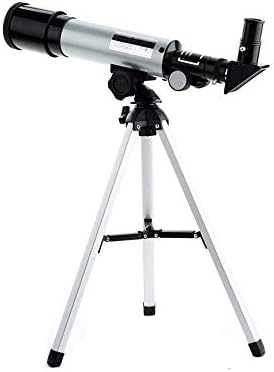 יאנג 1מן.טלסקופ משקפת לילדים ומתחילים, רפרקטור פי 90, אורך מוקד 360 מ מ, טלסקופ ילדים לחקר הירח,