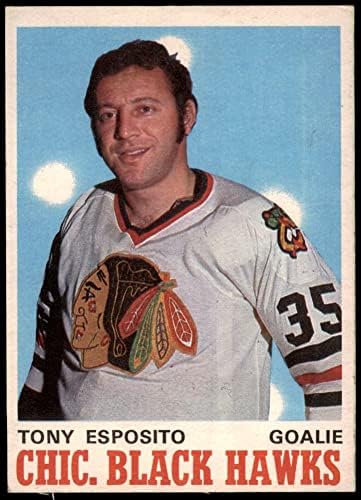 1970 O-PEE-CHEE 153 טוני אספוזיטו שיקגו בלקוהוקס VG Blackhawks